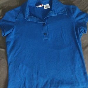 Beautiful blue Polo top